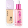 MAYBELLINE NEW YORK Make-Up Set MAYBELLINE NEW YORK SuperStay Lumi-Matte ľahký make-up pre dlhotrvajúci efekt 35 ml + MAYBELLINE NEW YORK Primer Grippy podkladová báza 30 ml kozmetická sada