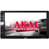 Autorádio AKAI, CA-2DIN7135S, černá, 4x 25 W, FM/AM