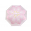 Dámsky / dievčenský vystreľovací dáždnik kvet Varianta: 1 růžová nejsv., Balení: 1 ks