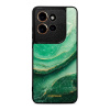 Lesklý kryt Mobiwear Glossy - Motorola Edge 50 Neo - G023G - Zelený mramor (Prémiové lesklé pouzdro, obal, kryt Mobiwear Glossy na mobil Motorola Edge 50 Neo - G023G - Zelený mramor, materiál Plast +