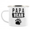 Plechový Hrnček Papa Bear