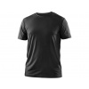 CXS CXS Tričko CXS MOVADO, funkční, krátký rukáv, pánské, černé - S Čierna, S