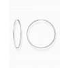 Thomas Sabo CR729-001-21 Silver hoop earrings 60 mm