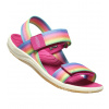 Keen Elle Backstrap Youth Detské páskové letné sandále 10031226KEN rainbow/festival fuchsia 1(34)