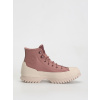 Converse Chuck Taylor All Star Lugged 2.0 CC Hi (saddle/dark wine) 37, ružová
