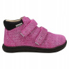 BARTEK 8630965 BAREFOOT DIEVČENSKÉ ČIŽMY POLTOPÁNKY KOŽA fuchsia Fuchsia 31