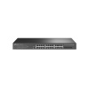 TP-Link JetStream TL-SG3428X-UPS sieťový prepínač Riadený L2+/L3 Gigabit Ethernet (10/100/1000) 1U Čierna (TL-SG3428X-UPS)