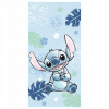 Jerry Fabrics Osuška Lilo a Stitch Ohana blue 70x140 cm