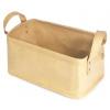 Compactor úložný Basket Ecologic s dvoma držadlami, béžový, 28 x 18 x 13 cm