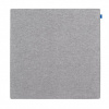 Textilná akustická napichovacia nástenka BOARD-UP 75x75 cm tichá sivá