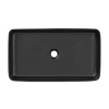 Comad UM-6275 SLIM 60 BLACK DP Keramické umývadlo na dosku, 60cm, DB
