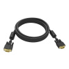 Vision Professional - Kabel VGA - HD-15 (VGA) (M) do HD-15 (VGA) (M) - 10 m - křídlové šrouby - čer TC 10MVGAP/BL