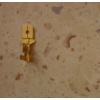 Konektor: plochý; 6,3mm; 0,8mm; samec