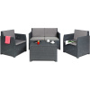 TOOMAX Diana 4 seater set grafit