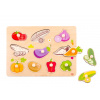 Tooky Toys Vkladacie puzzle zelenina