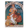 Cedule Alfons Mucha - Chocolat Ideal