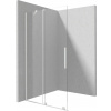 Walk-in shower wall 100 cm - sliding