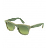 RayBan RB2140 WAYFARER DEMIN 11663M zelená unisex sluneční brýle 50x22x145 mm