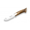 Vega JOKER CN74 Desollador Huron lovecký nôž 11 cm, paroh, kožené puzdro