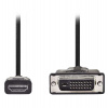 Nedis CCGB34800BK30 - Kabel HDMI – DVI | HDMI Konektor - DVI-D 24+1-Pin Zástrčka | 3 m | Černá barva (CCGB34800BK30)