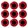 SAMOLEPÍCÍ 3D OČI RED 3MM-20KS