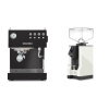 Ascaso Steel UNO, Black + Eureka Mignon Specialita, BL white