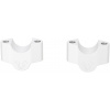SW MOTECH Bar riser H = 30 mm. Silver. Triumph Tiger 900 GT/Rally Pro