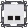 LEGRAND Zásuvka dátová Valena Life 753143 2xRJ45 UTP 6 biela