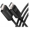 AXAGON adaptér DP na HDMI/RVD-HI20C2/4K/60Hz/HDCP 2.3/1,8m/čierny