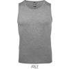 SOL´S JUSTIN / Pánske tielko - grey melange XL