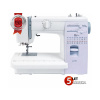 Janome 423S - liatinový korpus - doprava zdarma (25 programov, overlockový steh, automatická dierka, automatický navliekač nite)