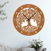 drevo zivota Nástenné hodiny STROM ŽIVOTA Rozměry (cm): 35, Barevná kombinace: třešeň