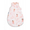 SENSILLO Spací vak, mušelín, bavlna, veľ. S, 47x70cm - Víla Ema, ružová, biela, 56-68 (0-6 m)