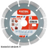 EXTOL PREMIUM 108912 kotouč diamantový řezný, segmentový Long Life - suché řezání, 125x22,2x2mm