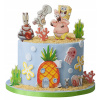 MEGA SADA na zdobenie torty SPONGEBOB 18 ks