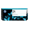 Hewlett-Packard Atramentová náplň HP P2V72A HP 730 gray pre DesignJet T1600, T1700, T2600 (300 ml)