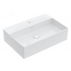 Villeroyboch VILLEROY & BOCH MEMENTO umyvadlo na desku 60 cm, s otvorem pro baterii, bez přepadu, CeramicPlus, alpská bílá