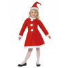 Kostým pre dievča - Outfit Santa Claus Santa Claus 134 (Mrazené šaty Elsa)