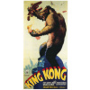 CUKROVÁ TLAČ jedlý obrázok na tortu Filmová cukrová hmota KING KONG Poster + MENO