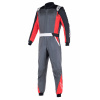 Alpinestars FIA kombinéza Atom, Antracitová/červená/čierna
