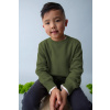 Detský bavlnený sveter Mayoral 311.5E.Mini.9BYA zelená 140