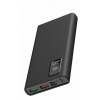 Platinet PLATINET POWER BANK 10000mAh Polymer PD 3.0 QC 3.0 LED Screen Black
