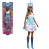 Barbie Dreamtopia: Jednorožec bábika v modrých dúhových šatách - Mattel