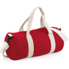 BagBase Taška BG140, sportovní, kulatá, 20l COT520140y7899-classic red Červená/bílá UNI