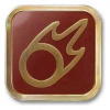Square-Enix Final Fantasy XIV Black Mage Job Badge