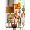 Light & Living Zlatý kovový svietnik Octopus S - Ø 13 * 25 cm - Light & Living