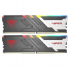 Patriot Viper Venom/DDR5/32GB/6000MHz/CL36/2x16GB/RGB/Black/Silv (PVVR532G600C36K)