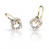 Dětské náušnice Cutie Jewellery Žluté zlato