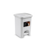 STEFANPLAST Odpadkový kôš do kúpeľne Elegance 6 l, biely