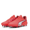 Puma Mens PUMA King Ultimate Firm Ground Football Boots Red/White 8 (42)
